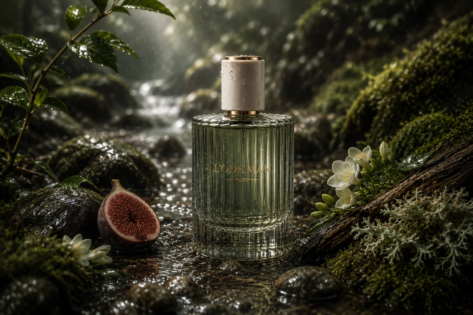 Petrichor fragrance visual